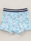 100% Cotton Knitted Briefs All Over Printed Pack of 3 - Blue - Image 2