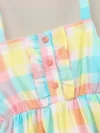 Woven Slinglet Frock Checkered - Multicolour - Image 4