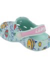 Yellow Bee Honey Bee & Candy Printed Clogs - Blue - Image 2