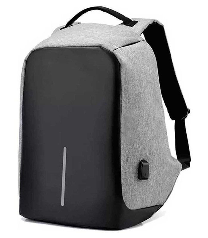 Ketsaal 15.6 inch Expandable Laptop Backpack (Black, Grey)