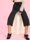 Relaxed Women Black Polyester Trousers - Image 6