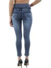 Slim Women Dark Blue Jeans - Image 3