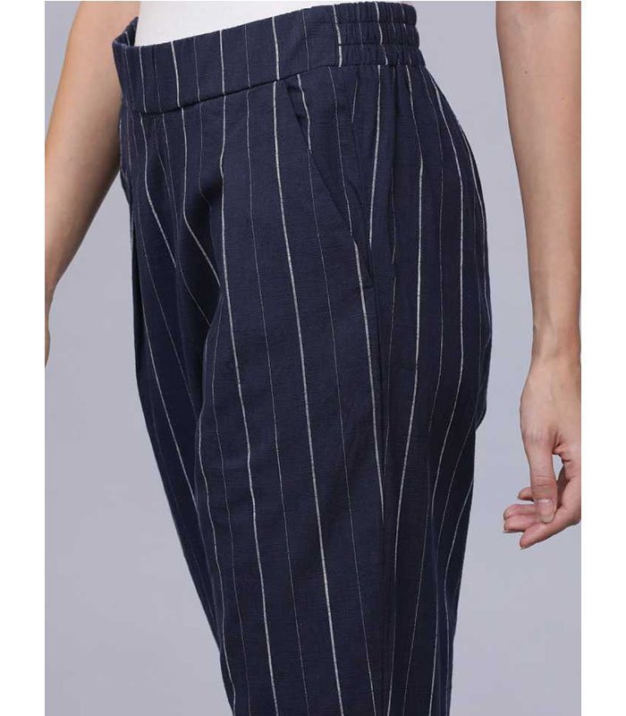 TT Regular Fit Women Multicolor Cotton Blend Trousers - Image 4