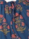 Vara Women Floral Print Flared Blue Skirt - Image 5