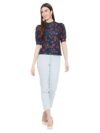 Uptownie Lite Women's Solid High Neck Top - Image 5