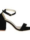 Women Black Heels Sandal - Image 3