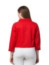Fday Fashion Half Sleeve Solid Women Jacket - Image 2
