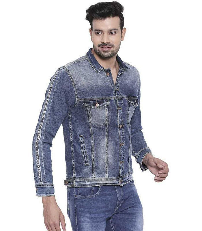 Spykar Full Sleeve Solid Men Casual Jacket - Image 5