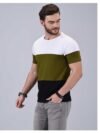 Color Block Men Round Neck Multicolor T-Shirt  (Pack of 2) - Image 4
